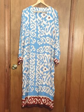 Anna Kay Kaftan Maxi Dress Size L